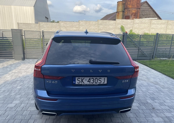 Volvo XC 60 cena 173000 przebieg: 92000, rok produkcji 2019 z Katowice małe 172